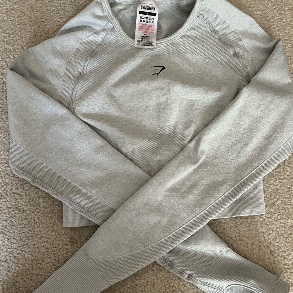 Gymshark Gray Athletic Top